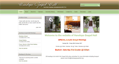 Desktop Screenshot of hanslopegospelhall.org